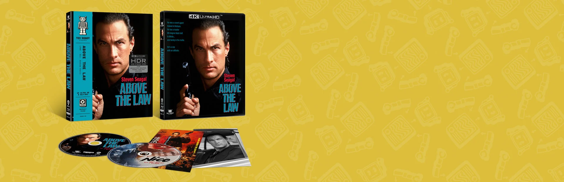 Above the Law 4K UHD and Blu-ray