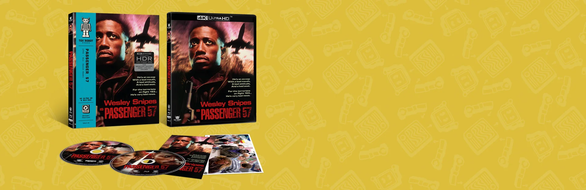 Passenger 57 4K UHD & Blu-ray